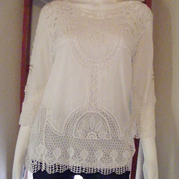 NWT - Monoreno Lace Coverup - Picture 1 of 6